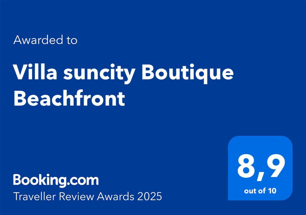 Villa Suncity Boutique Beachfront Ayia Napa Bagian luar foto